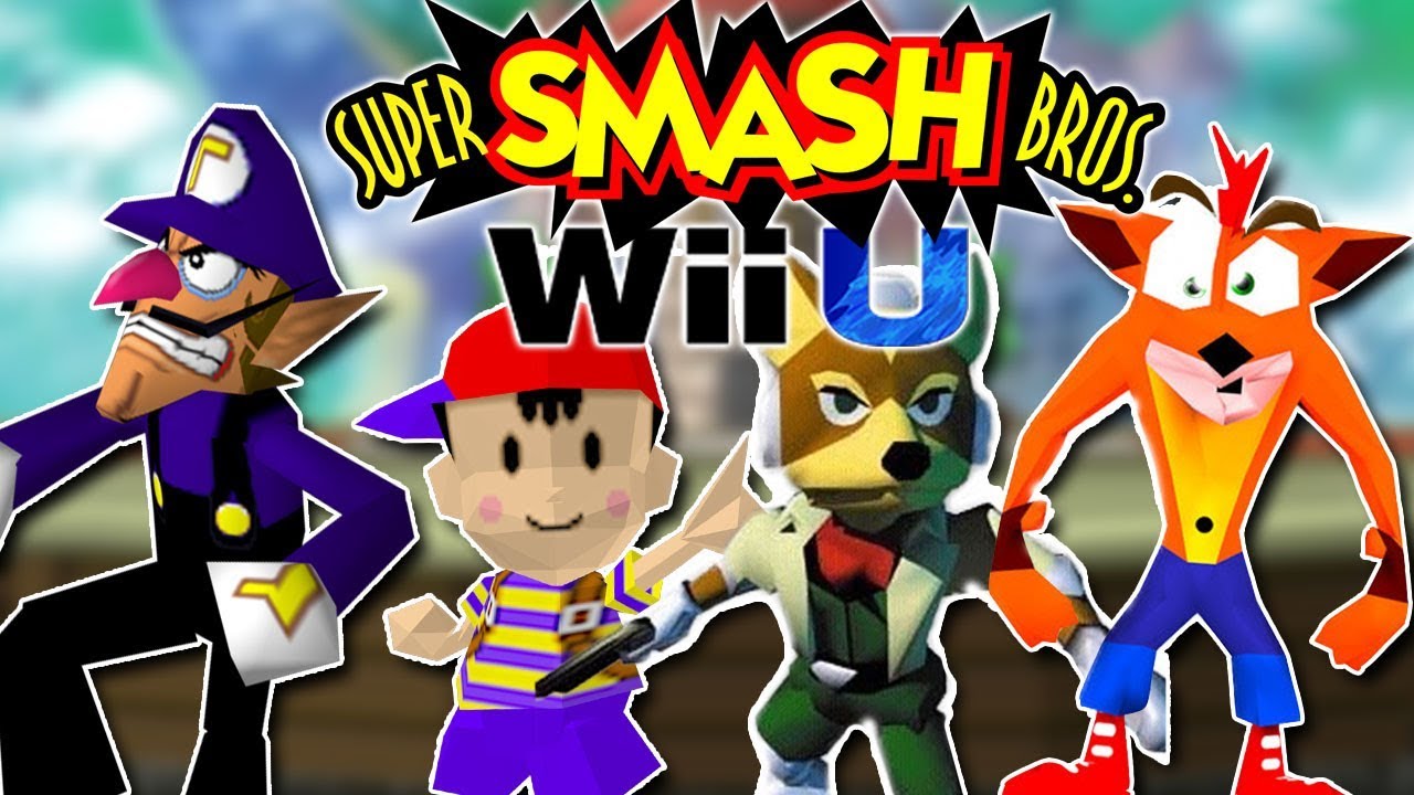 N64 Smash Bros для Wii U (ностальгия)
