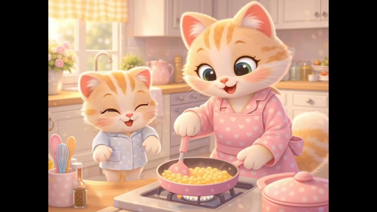 Cutest mummy cat and baby cat