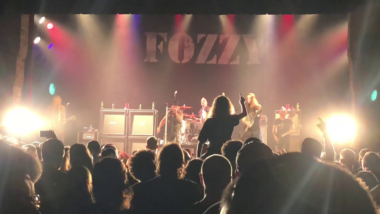 FOZZY - Burn Me Out - Live at Bogart’s
