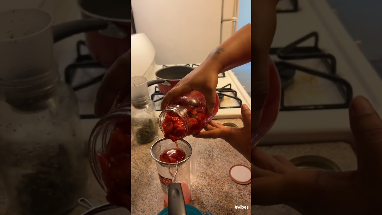How to make Thc syrup 🫠 #cookwithme #lemonade #strawberry #gardening