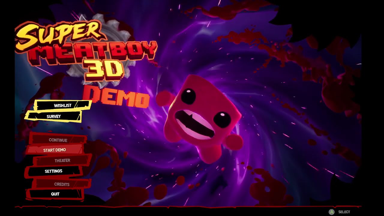Super Meat Boy 3D Demo