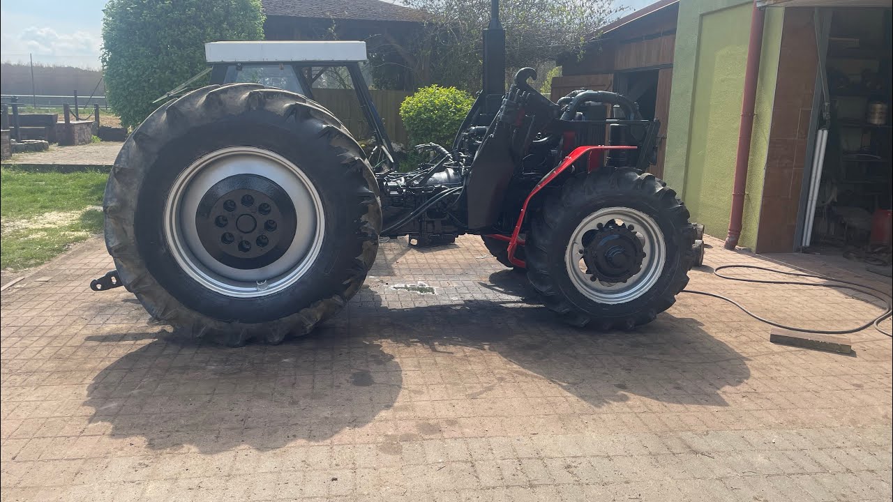 Remont zetora 8145 # już stoi na kołach