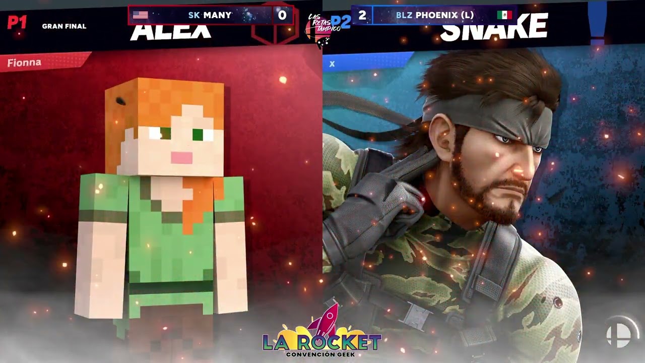 SMASH X ROCKET 2023 - Grand Finals - SK Many(Steve) vs Phoenix(Snake)