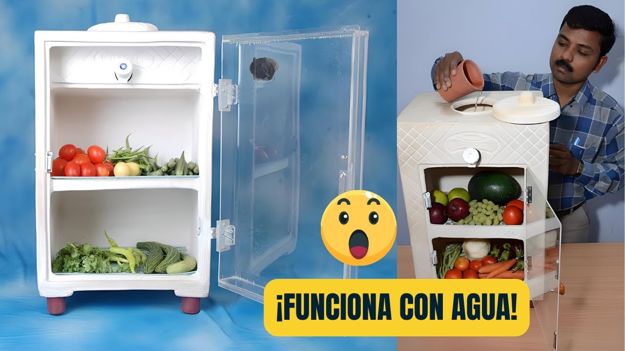 &Eacute;L CRE&Oacute; UNA NEVERA QUE TRABAJA SIN ELECTRICIDAD