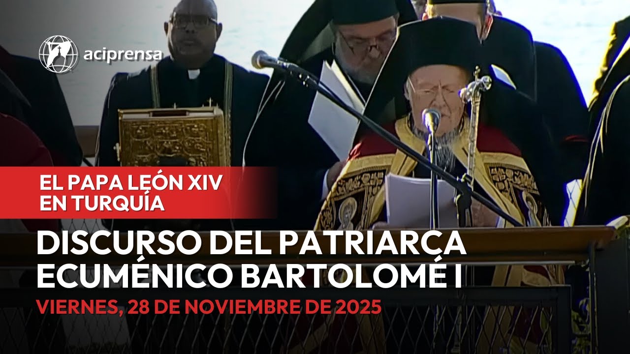 Discurso del Patriarca Ecuménico Bartolomé I en el 1.700 aniversario del Concilio de Nicea