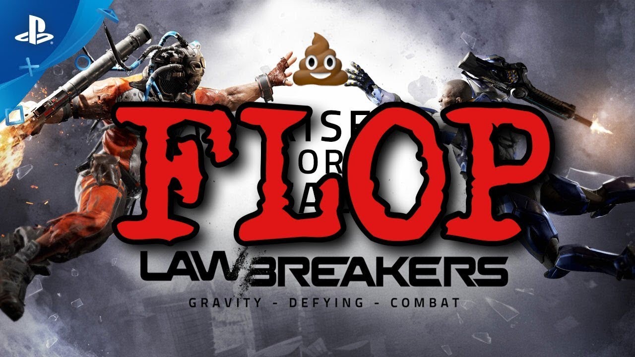 FLOP!!! Cliffy B's Self-inflicted L | LawBreakers flops