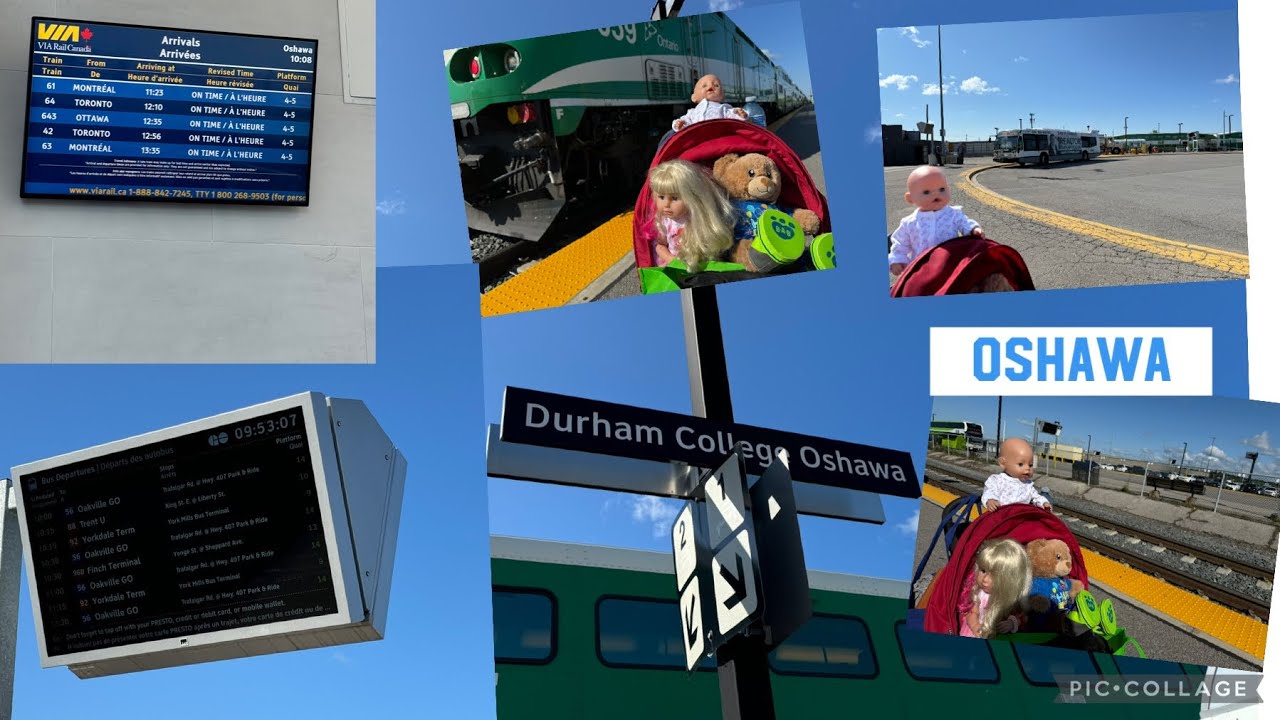 Oshawa Go station 🚉