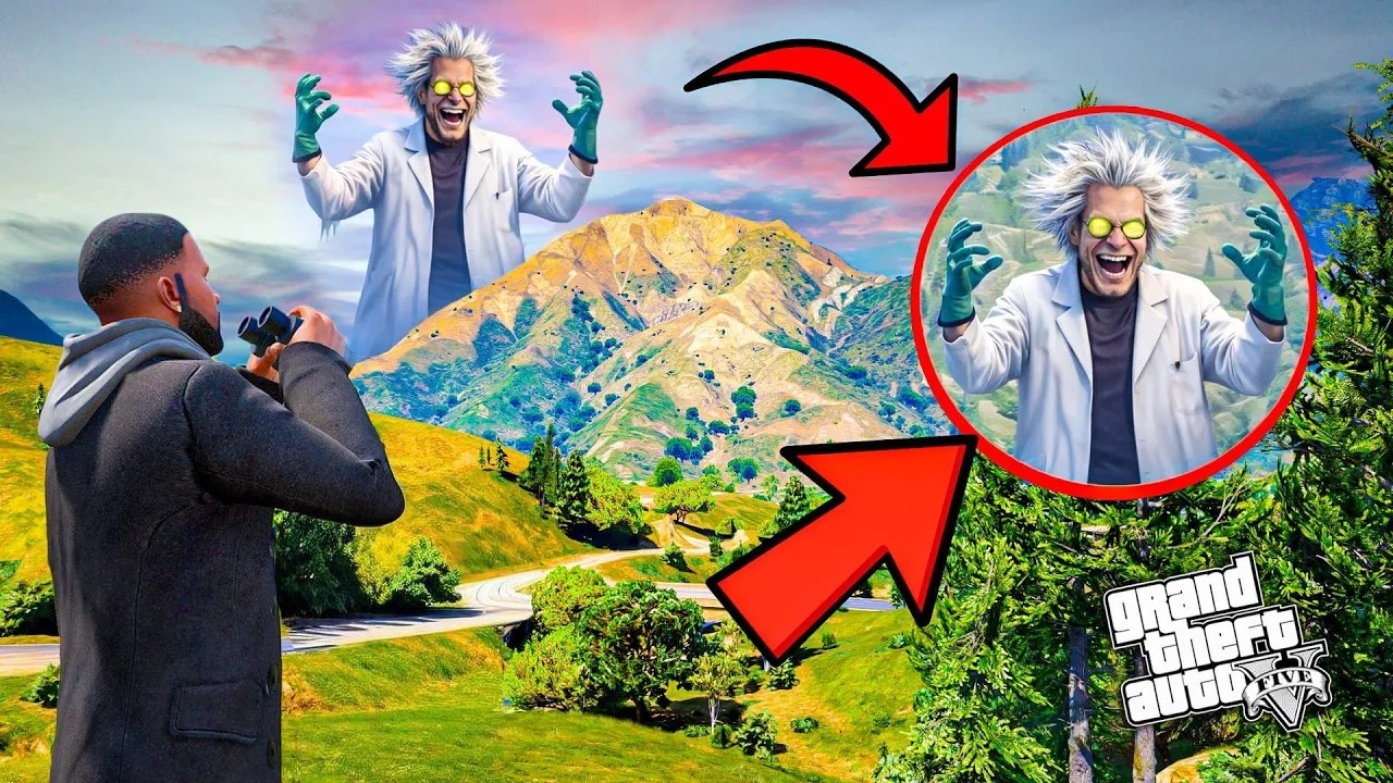 GTA 5 Telugu: Magical Painting Reveals SCARY Evil Scientist in Los Santos! 😱