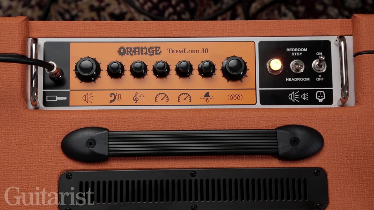 Orange Tremlord 30 1x12 Combo Demo