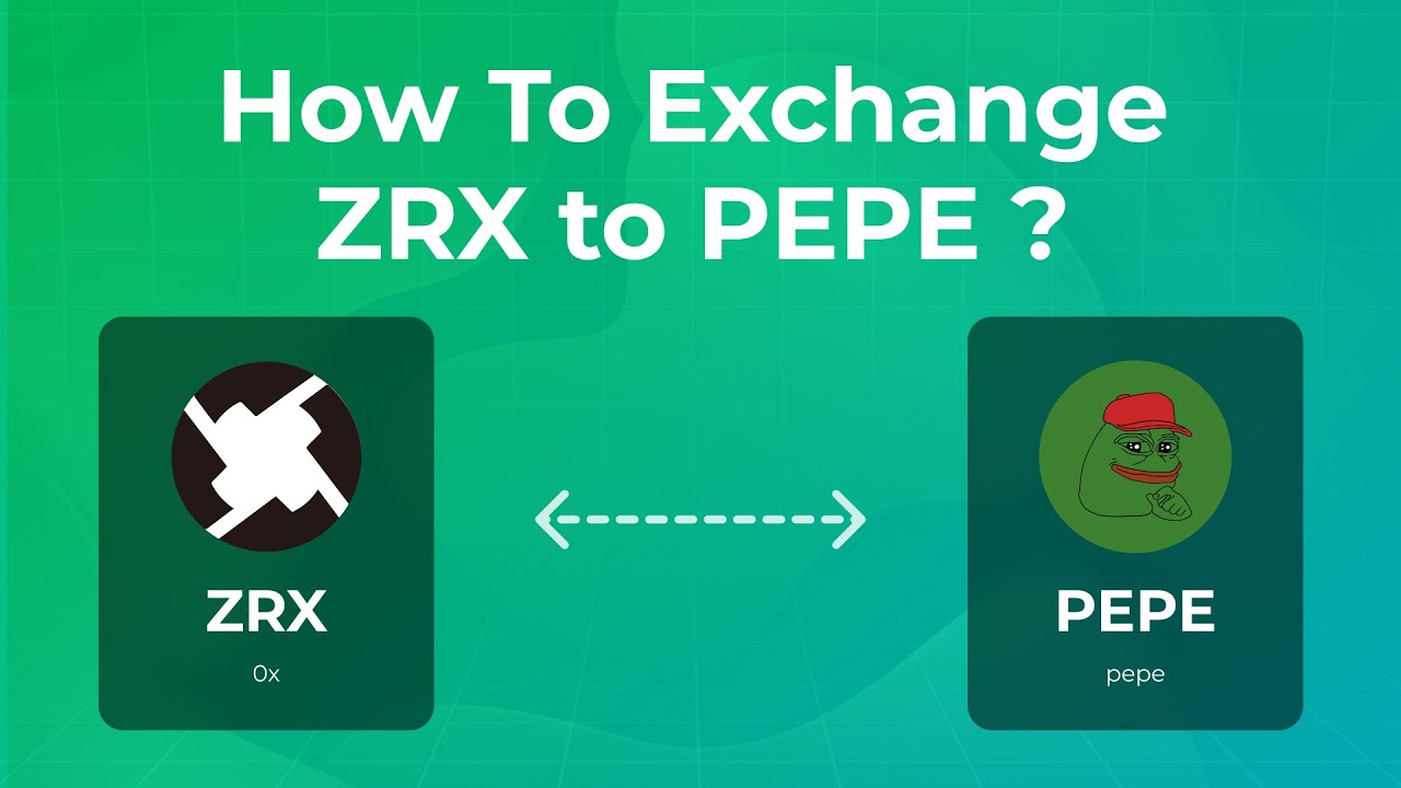 How to Exchange ZRX to PEPE | SwapCore Easy Guide