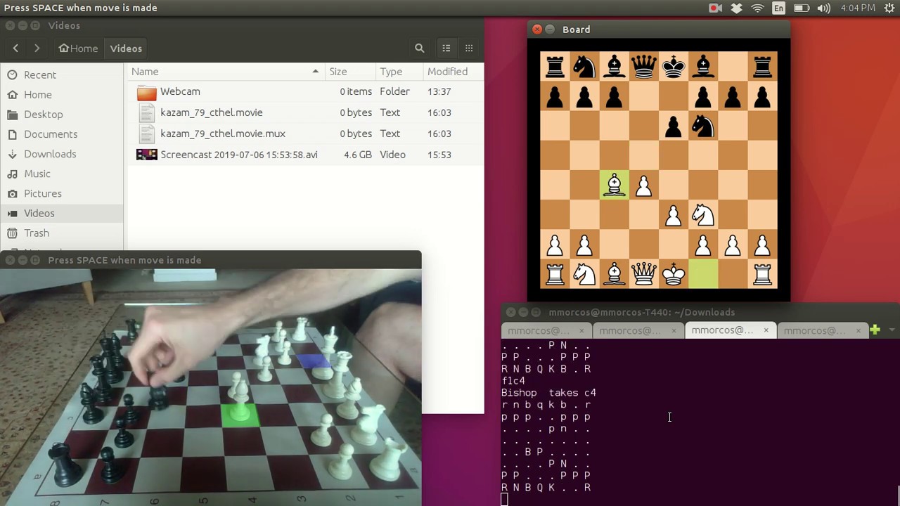 Chess Computer Vision System
