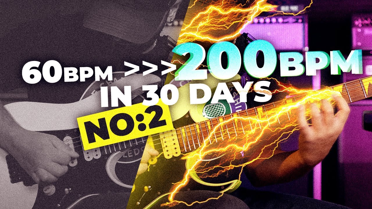 30 Days Guitar Picking Speed Burst Program Exercise 2