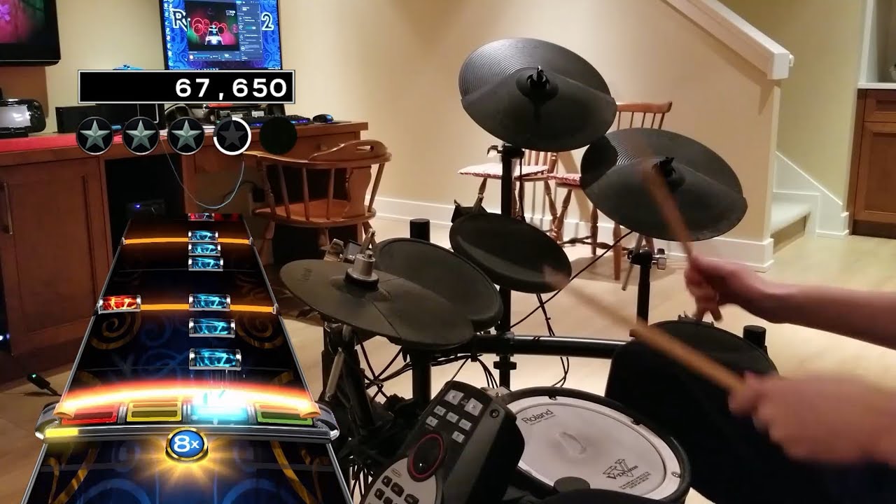 Dragula by Rob Zombie | Rock Band 4 Pro Drums 100% FC