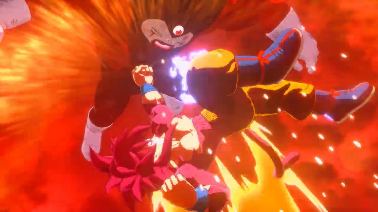 DRAGON BALL  Sparking Zero Goku ssj4 VS Gomah