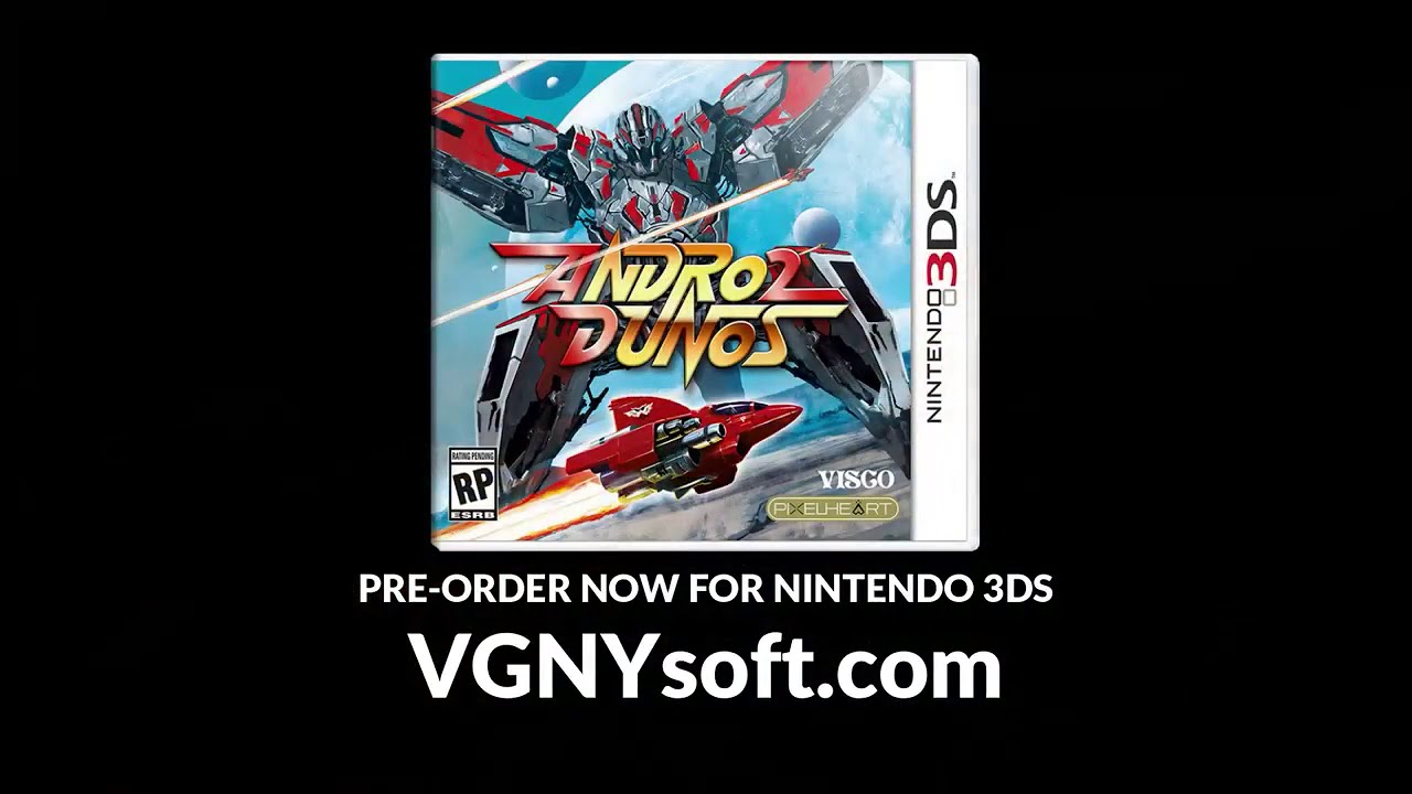 Andro Dunos 2 (Nintendo 3DS) - Promo USA Physical Pre-order Advert / Commercial