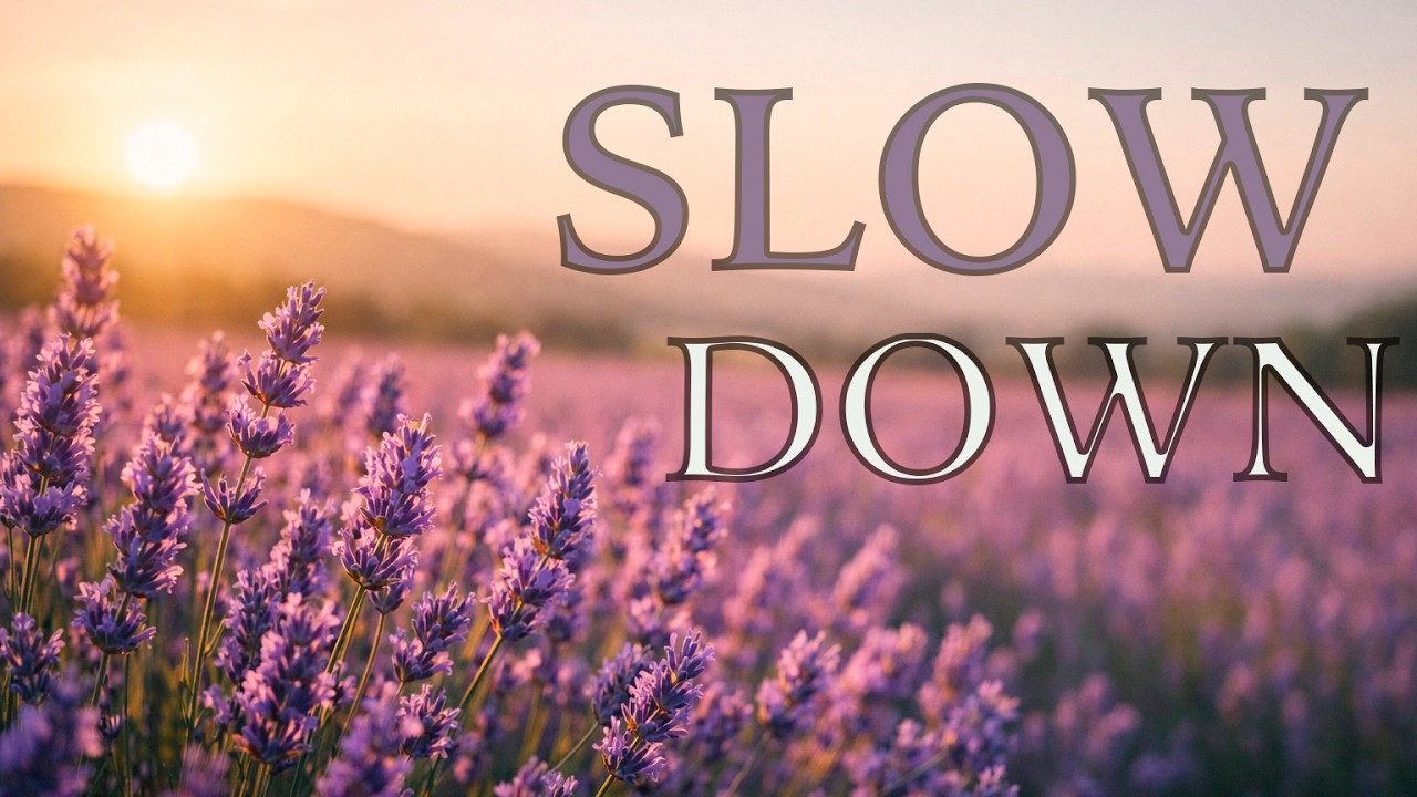 Slow Down — Calm Ambient Music for Sleep & Overthinking (2 Hours)