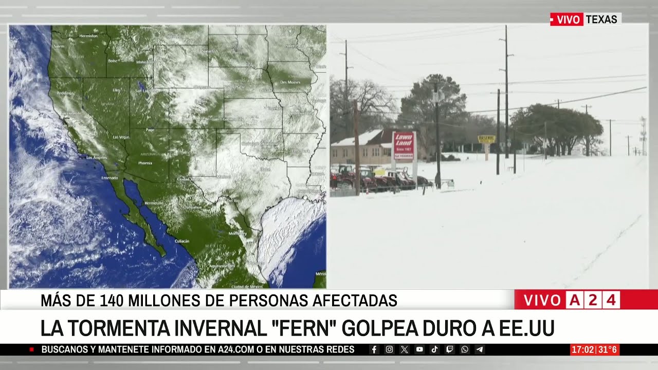 🌨 OLA POLAR HISTÓRICA PARALIZA ESTADOS UNIDOS: MILLONES DE PERSONAS AFECTADAS