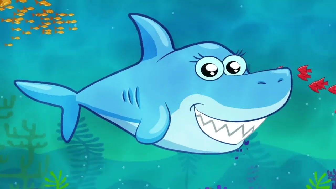 Baby Shark Song Sing With Groovy The Martian and Phoebe | Songs for Kids