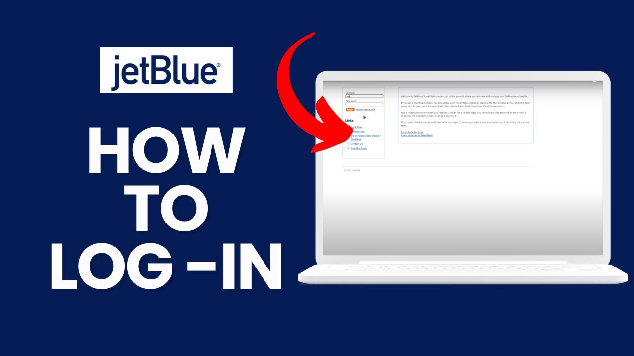 How to Login to JetBlue Travel Bank Account Online?