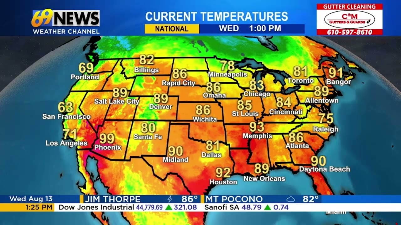 WFMZ Weather Channel (8/13/25)