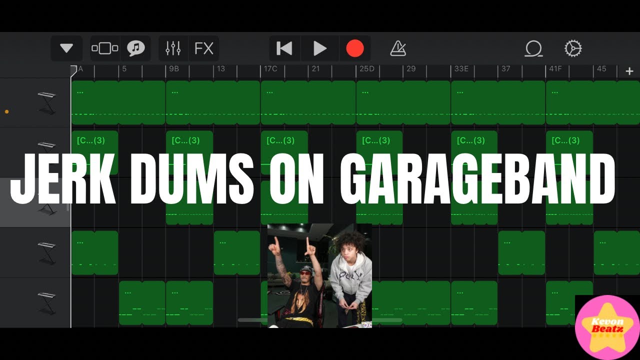 How To Make Jerk Type Drums For Xaviersobased & Nettspend On GarageBand 2025 in under a minute