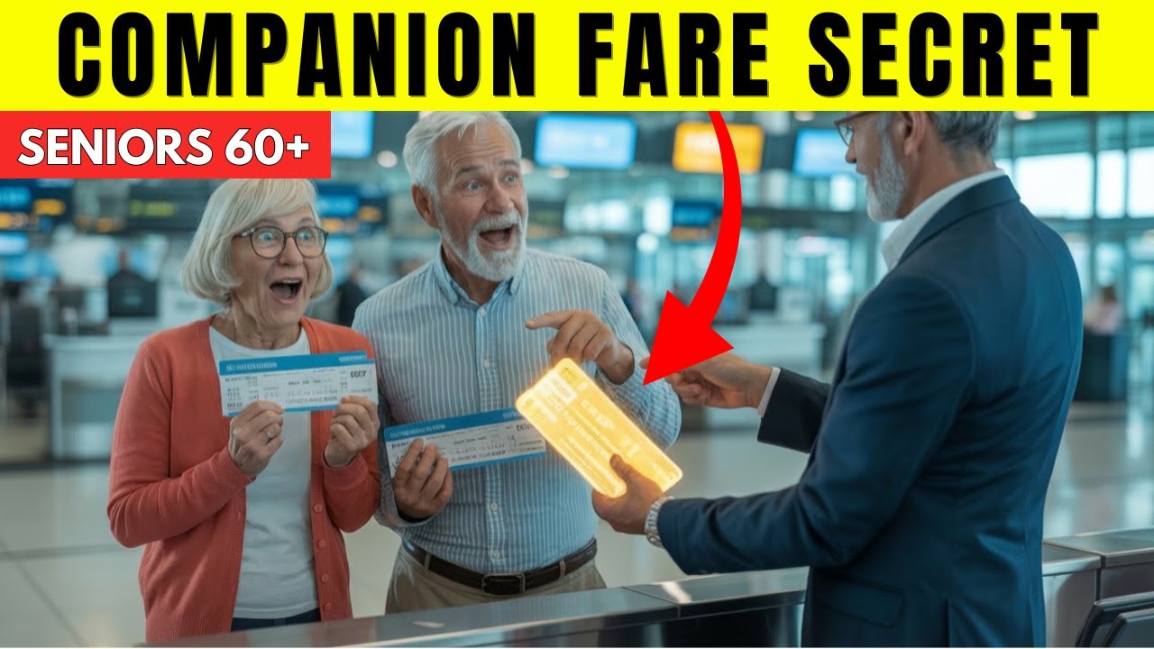 7 Senior Flight Deals That Reveal the Hidden Companion Fare Trick
