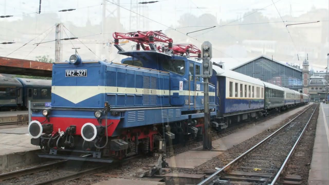 20090522 Gyertyafény Expressz V42-527 mozdonnyal Budapest Nyugati - Nagymaros