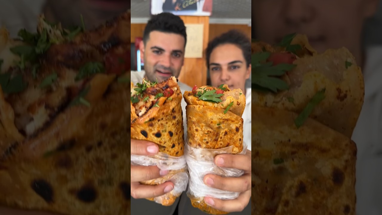 NAR GİBİ KIZARMIŞ BOL MALZEMELİ TAVUK D&Ouml;NER!!!