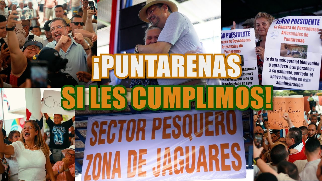 CADENA NACIONAL - ¡Puntarenas si les cumplimos!