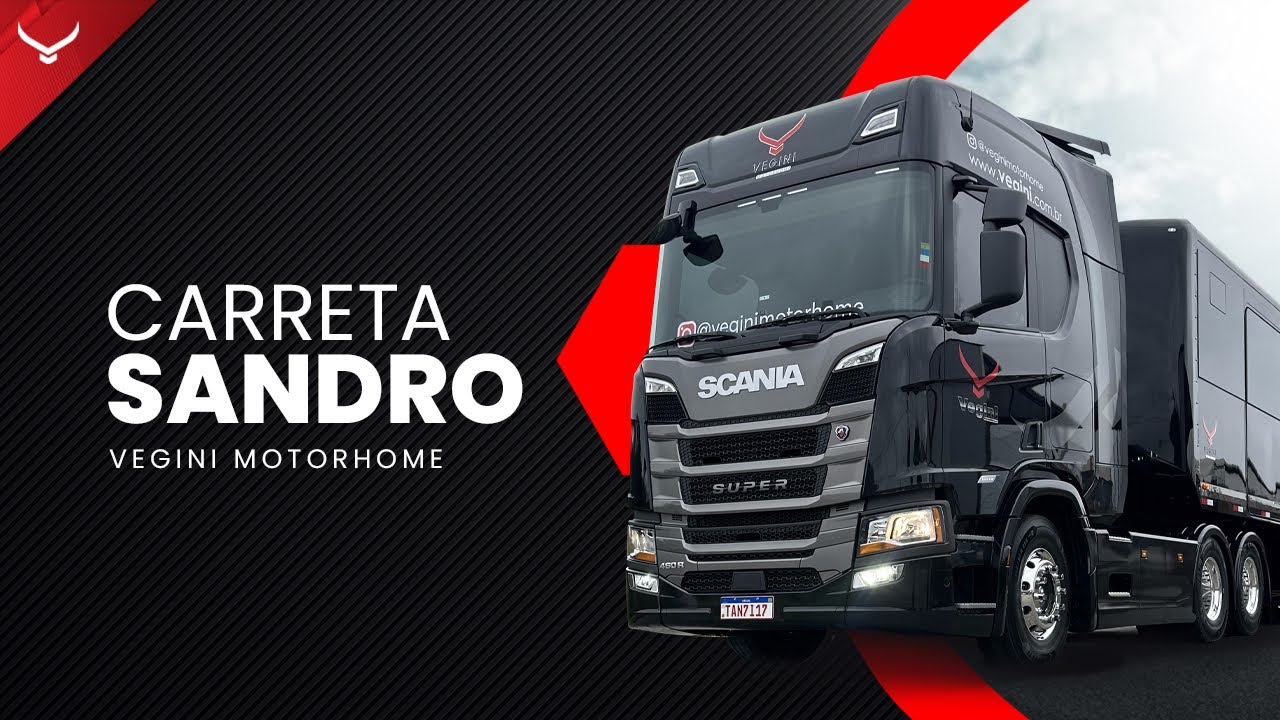 Lan&ccedil;amento da VEGINI | Carreta motorhome