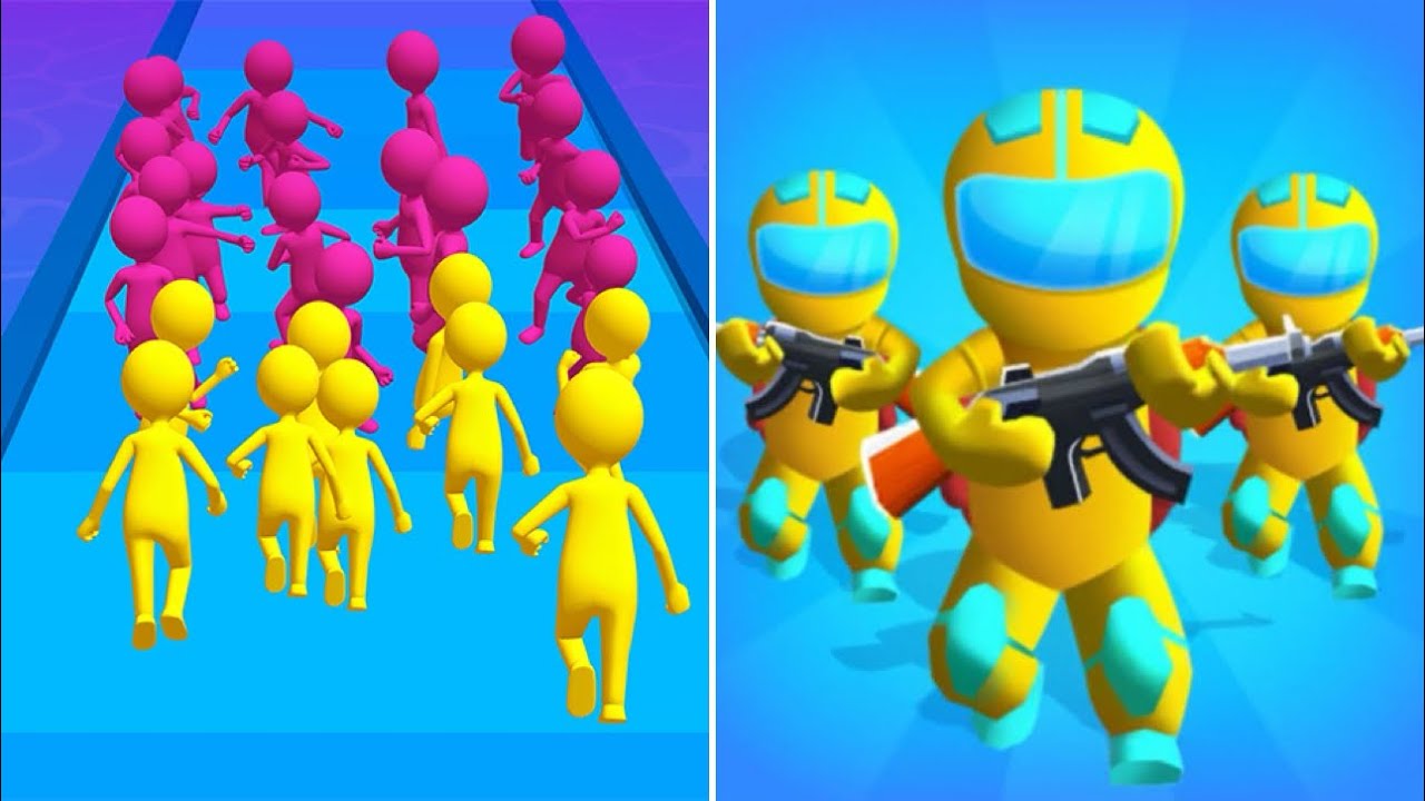 Join Clash 3D Vs Gun Clash 3D🟥🟦🟥Walkthrough Android Ios Gameplay AE2