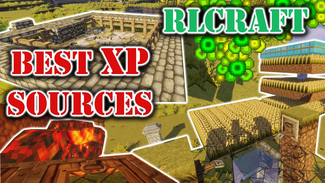 Ферма опыта RLCraft | Лучшие методы получения опыта RLCraft