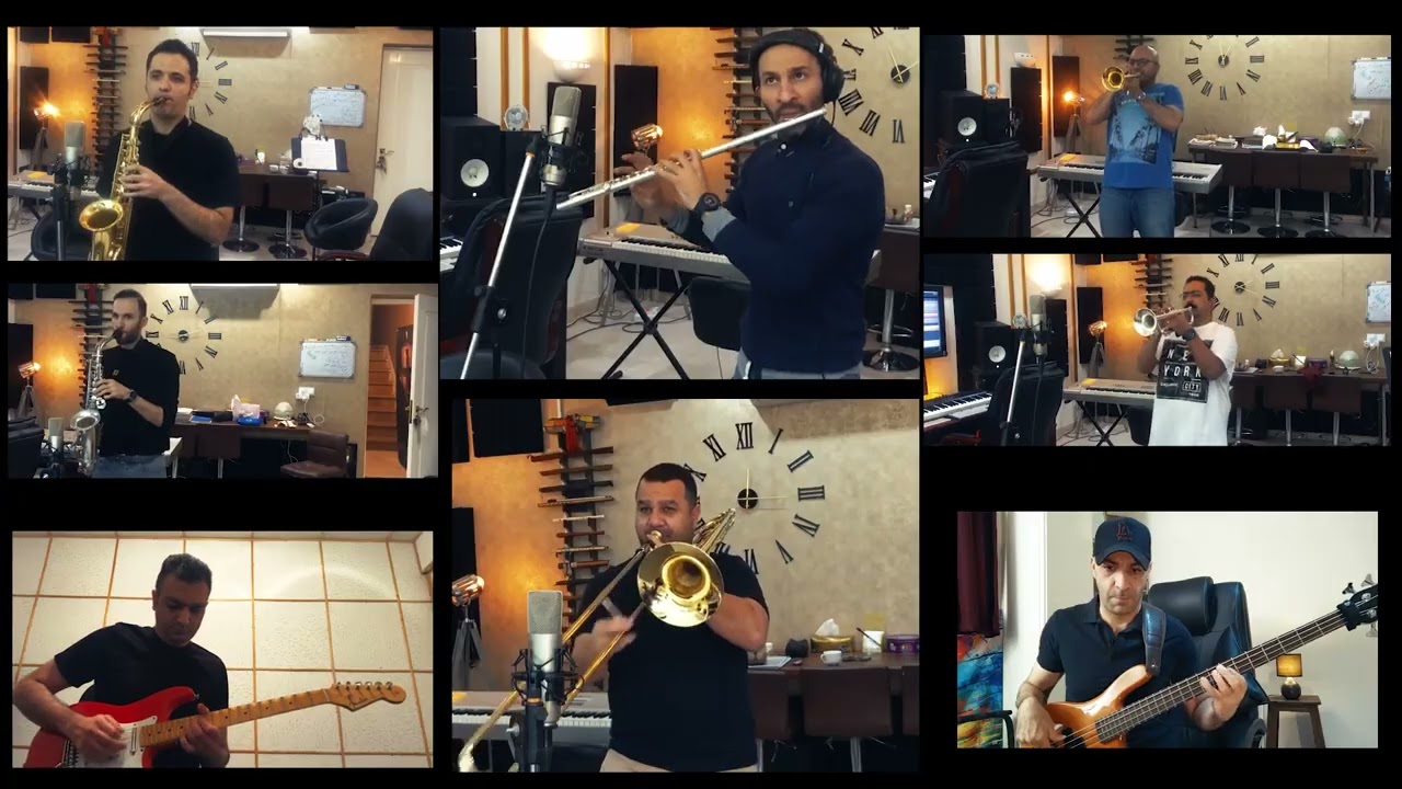Gloria Estefan, Conga ( cover by ars nova big band) #mohammadshabani #gloriaestefan #conga