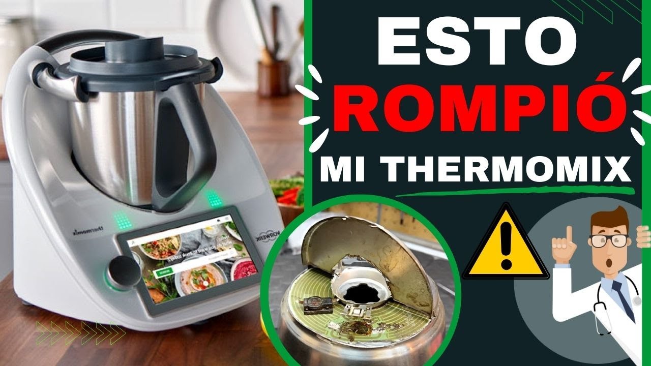 ESTO ROMPIÓ ✴️​ mi THERMOMIX tm6 ⚠️| Un profesional ABRE el VASO de mi TM6 y descubre esto 🫣​