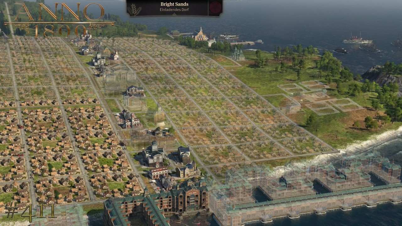 ANNO 1800 #411 Platz für Museum. Zoo & Botanischen Garten