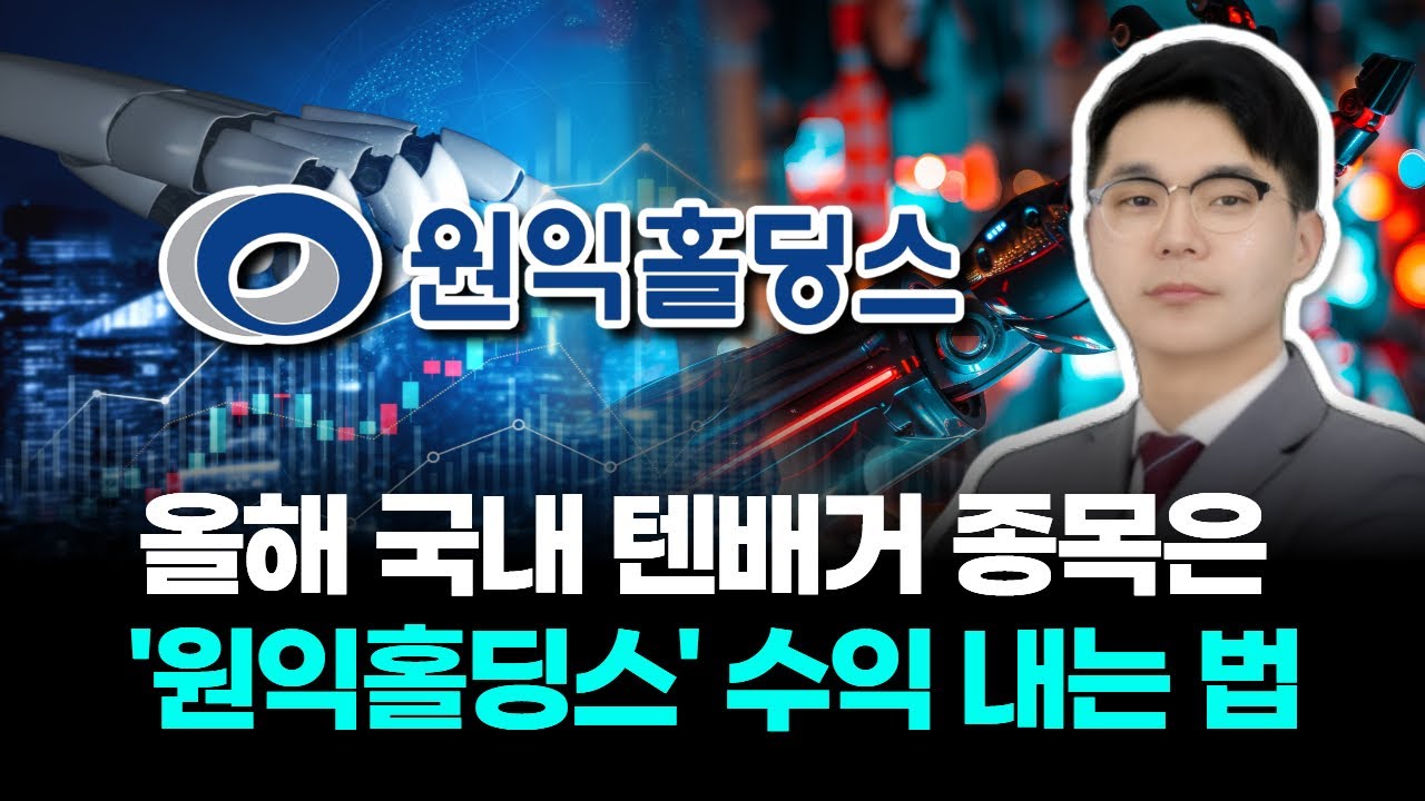 올해 국내 텐배거 종목은 '원익홀딩스' 수익 내는 법