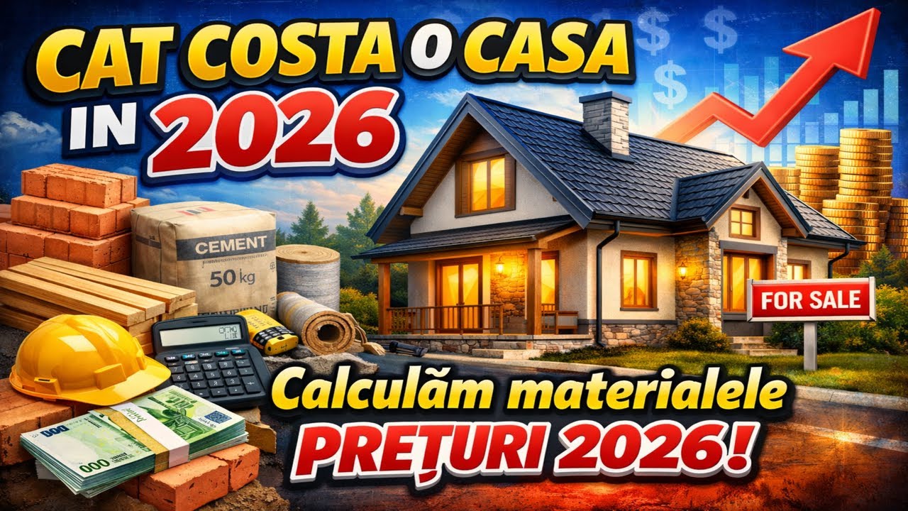 Cât costă construcția unei case în 2026?