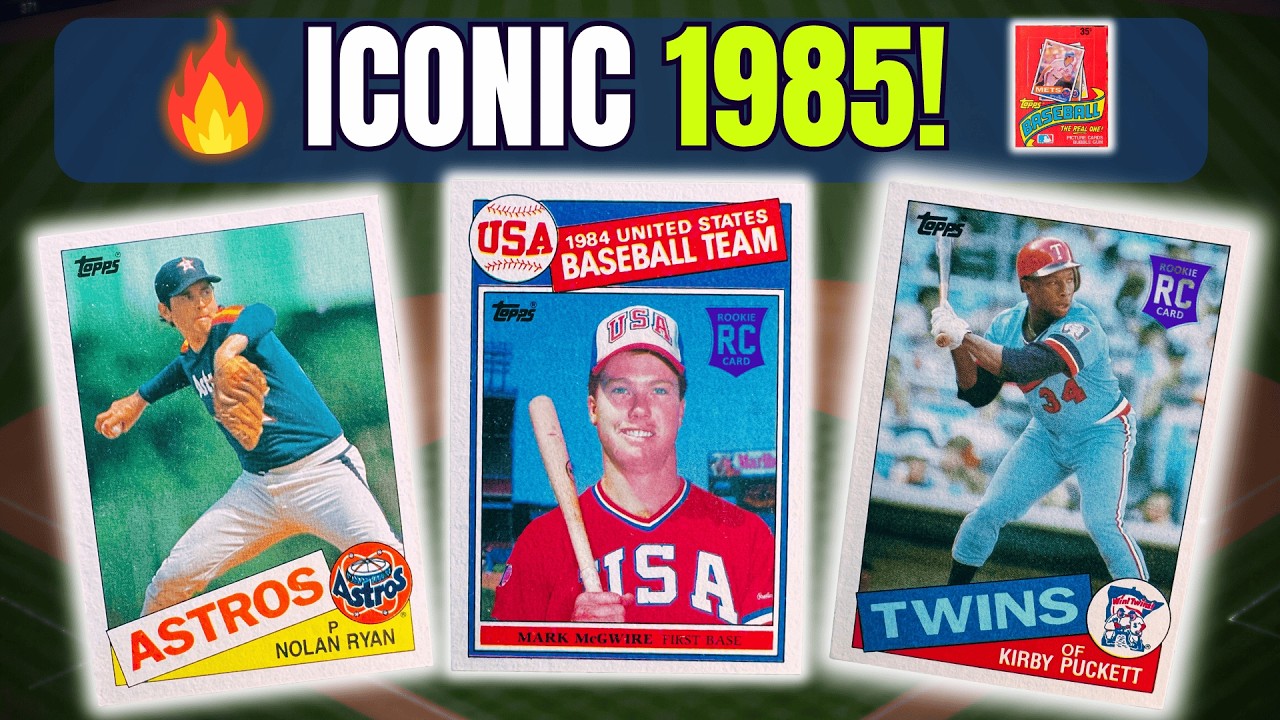 7 Iconic 1985 Topps Baseball Cards You NEED to Own