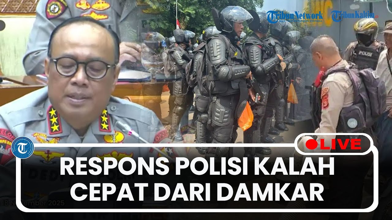 🔴LIVE: Wakapolri Bongkar Rapor Merah Polri, Akui Respons Polisi Kalah Cepat dari Damkar