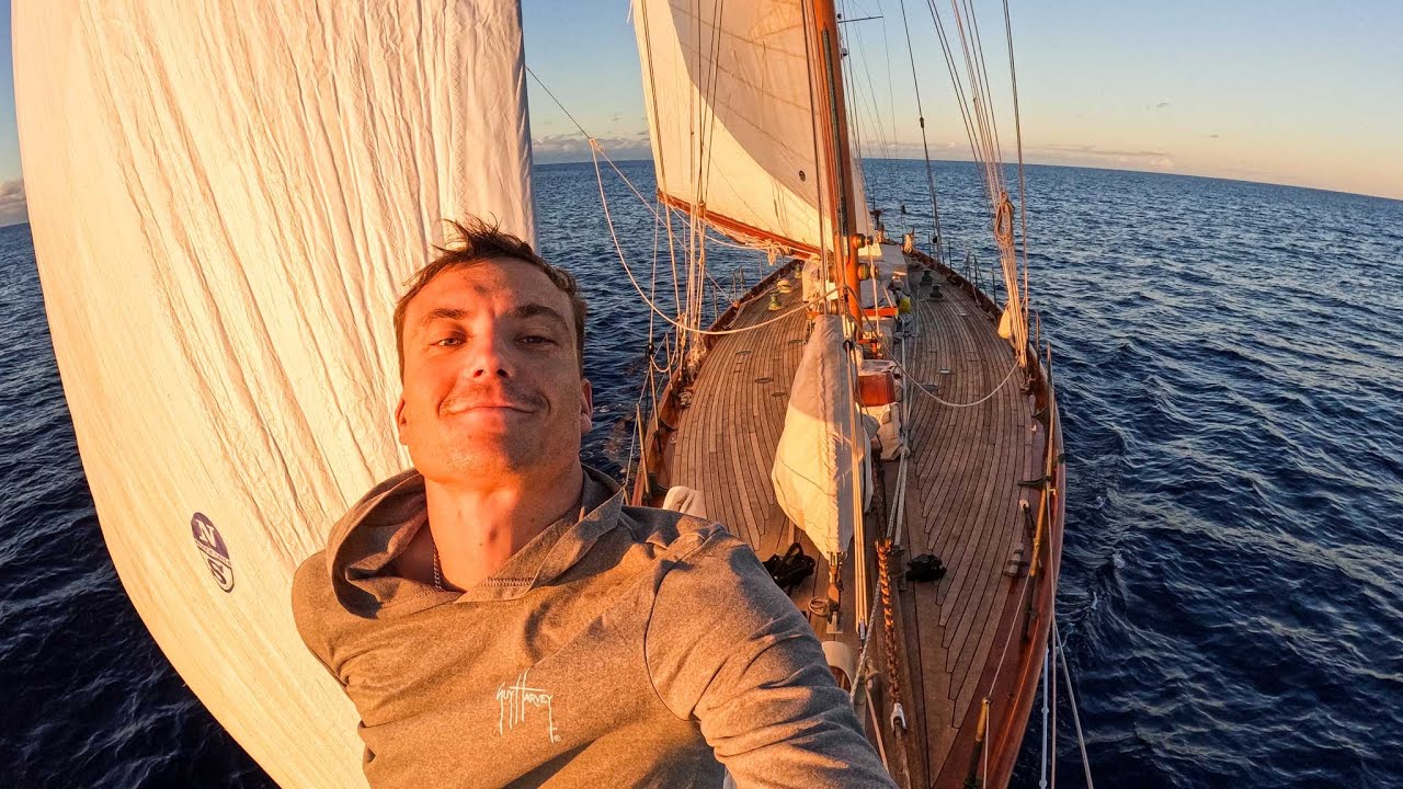 Sailing a Beautiful 70' Classic Yawl (Fife) in the South Pacific!