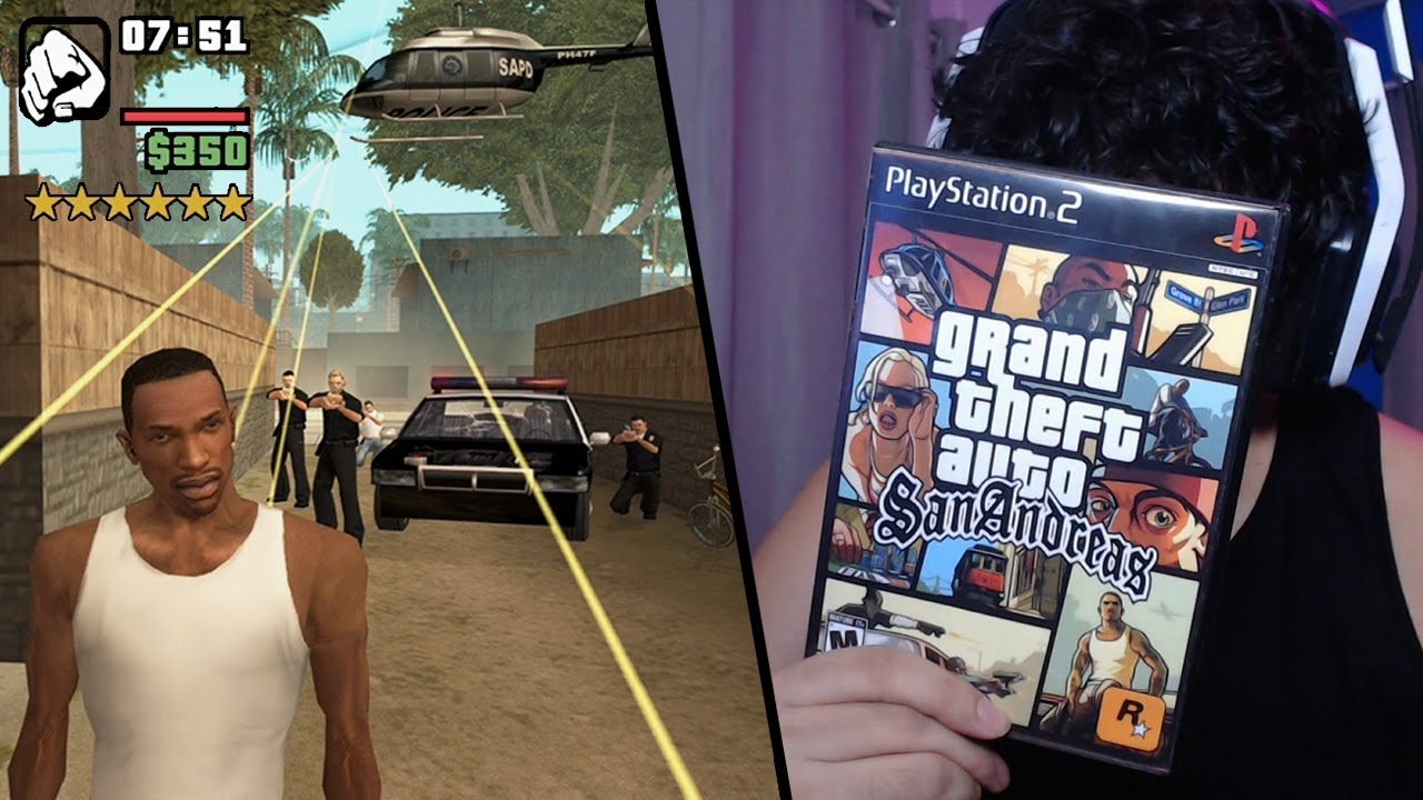 tentei zerar GTA SA com 6 estrelas de polícia