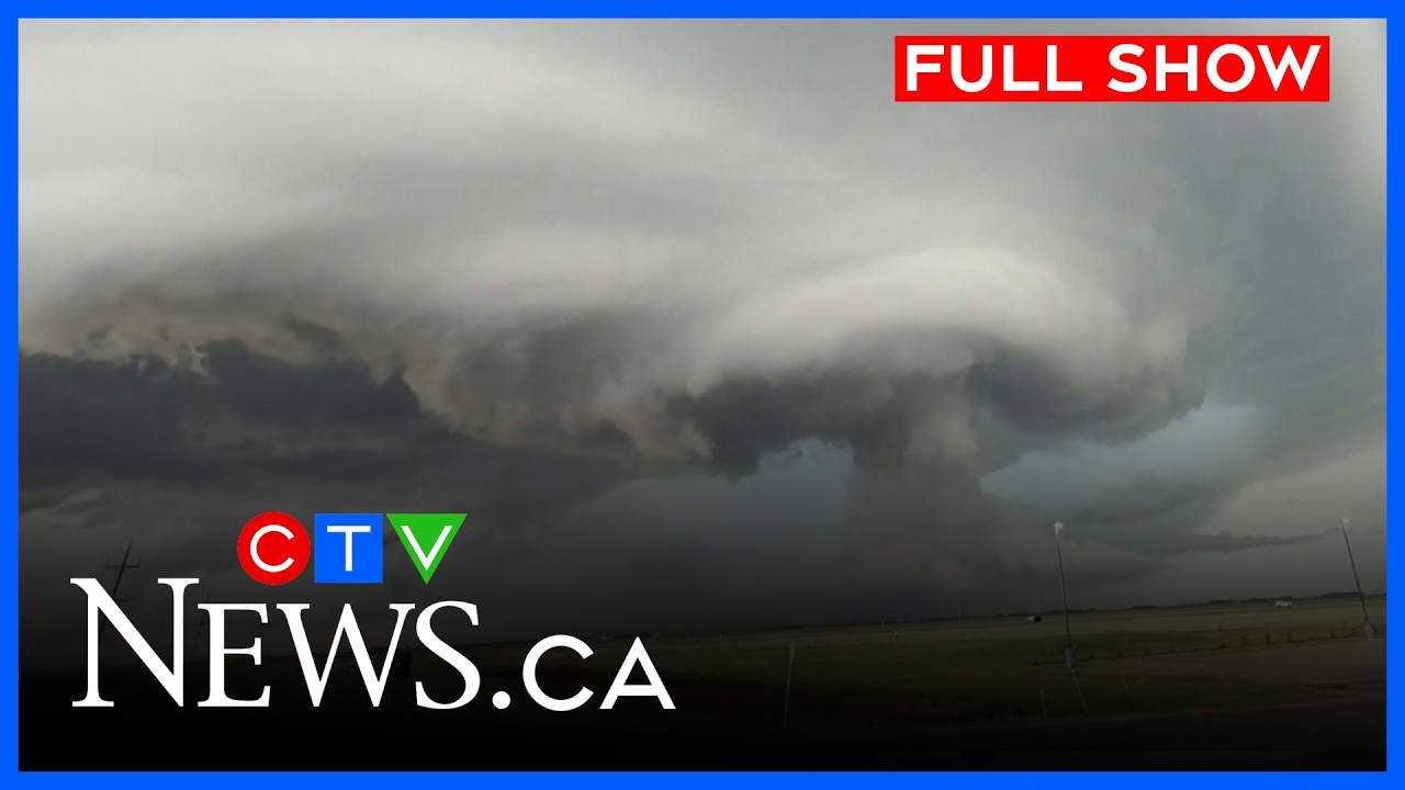 Торнадо сформировался над южной Манитобой во время шторма | CTV News Winnipeg, выпуск новостей в ...