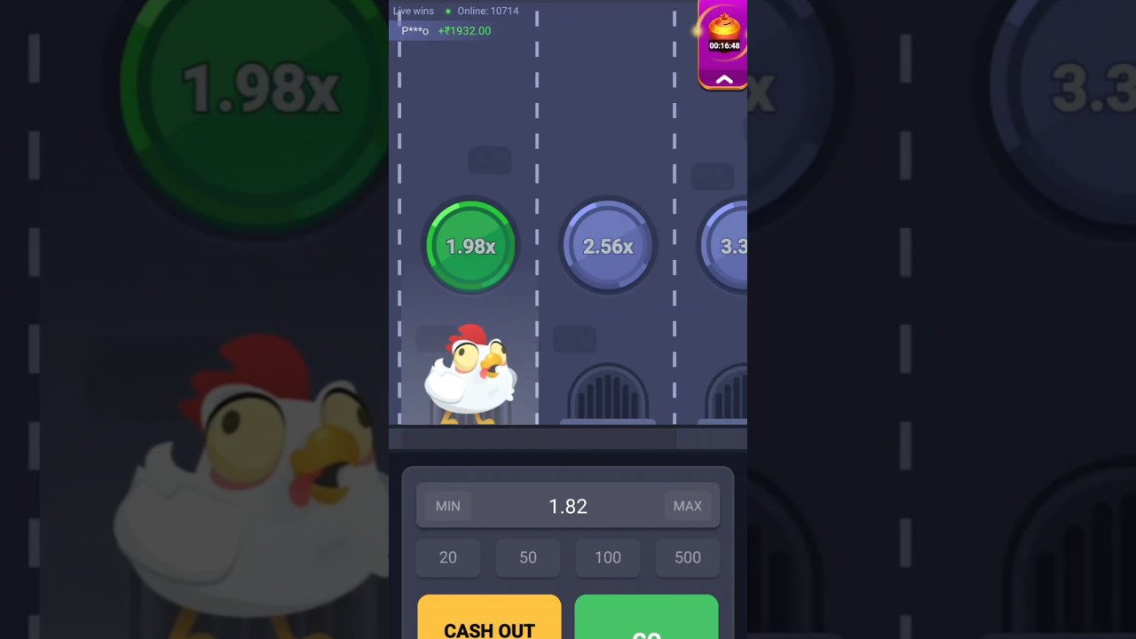 yono gameplay // yono game chicken road game tricks // #tricks #yonoslot #chickenroad #viralshort