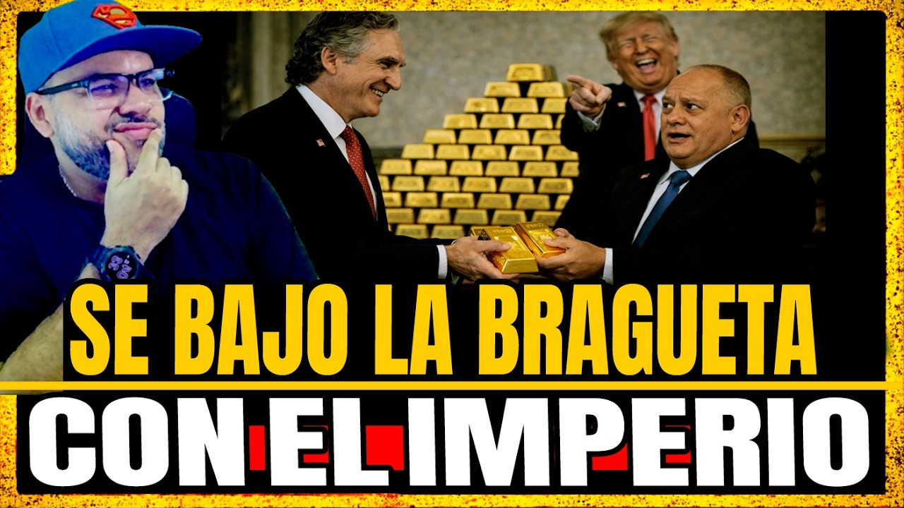 ¡ENTREGA TOTAL! Diosdado Cabello y el Régimen da 1,000 Kilos de Oro a EE.UU.