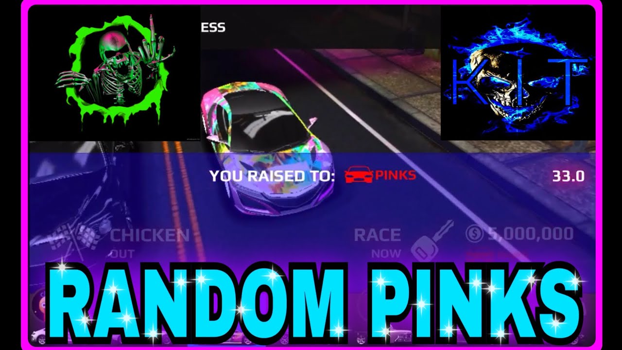 🚔 THIS WEEKS RANDOM PINKS 🚔 THANKS FOR WATCHING 👍. RUSH RACING 2
