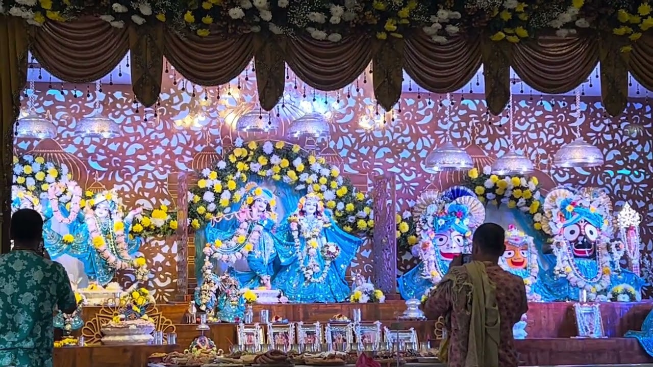 Haribol |iskcon temple budhanilkantha |kritan and lord radharani |Radhe Radhe 