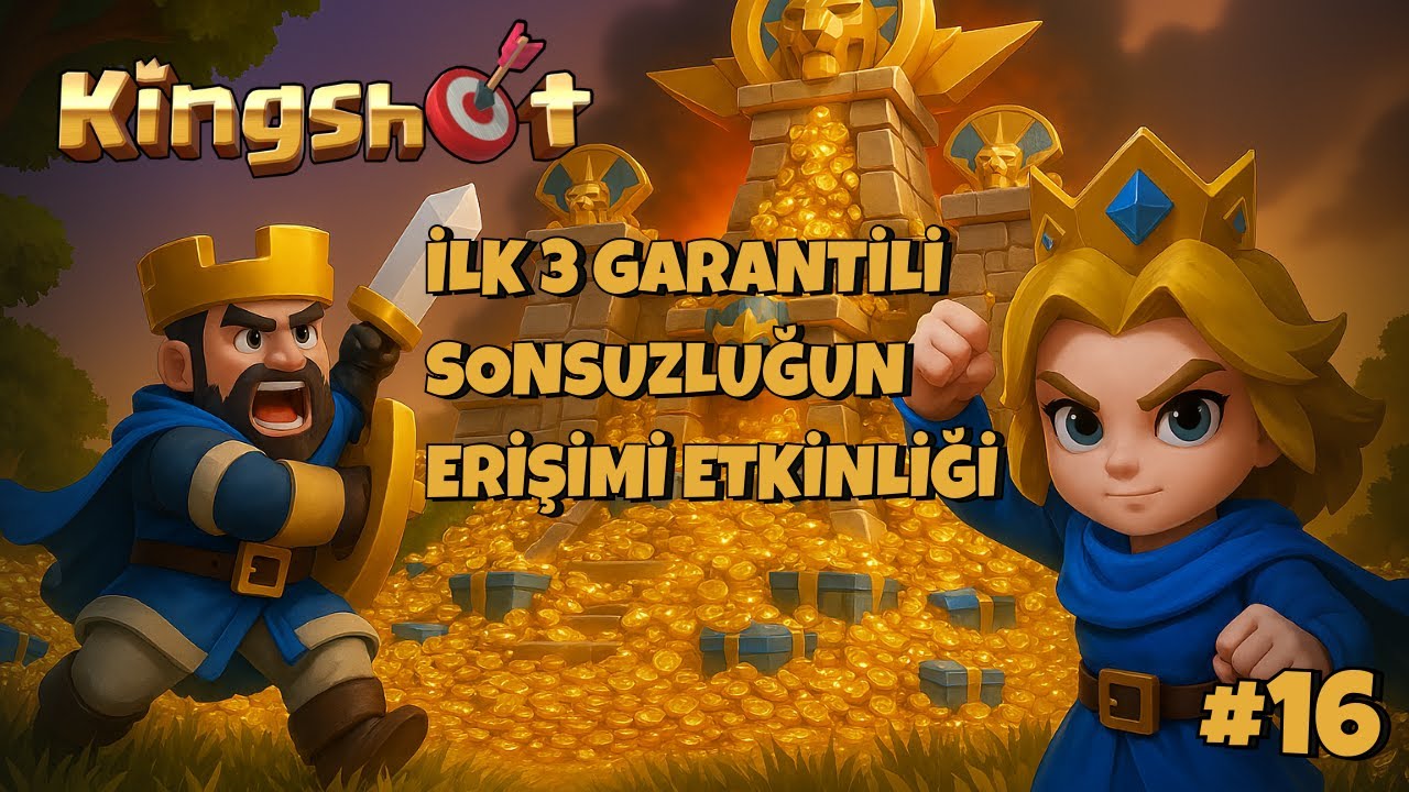 İLK 3 GARANTİ !!!   KİNGSHOT SONSUZLUĞUN ERİŞİMİ