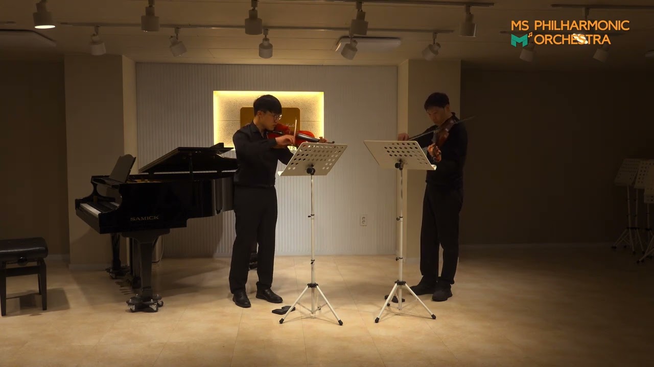 [MSPO 제27회 작은음악회] Bach – Concerto for Two Violins in D minor, BWV 1043, I. Vivace (arr. Two Violas)