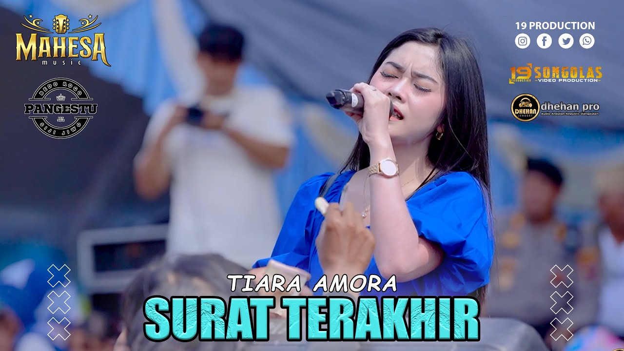 Tiara Amora - Surat Terakhir I Mahesa Music Live Kudus ( Pangestu )