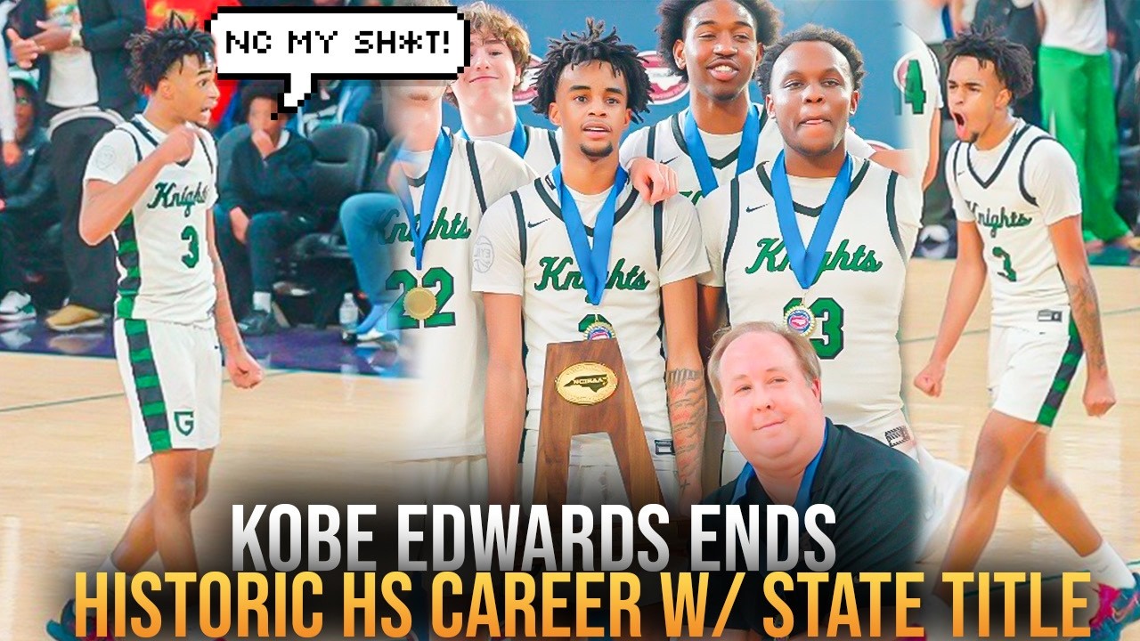 Kobe Edwards Just Won A STATE TITLE TO END HIS HISTORIC HS CARRER... Vs SHIFTY Ambidextrous Hooper